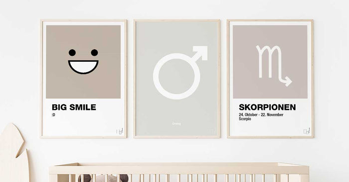 Plakater til Børneværelset