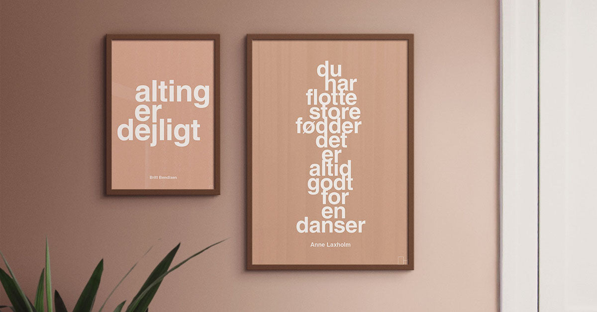 Plakater med Dans