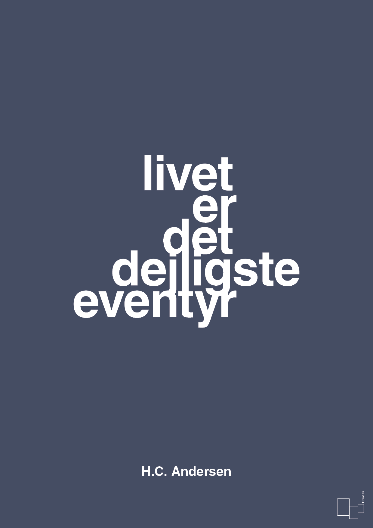 Livet er det dejligste eventyr - petrol-Forfatter-A1two3