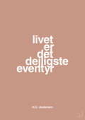 plakat: livet er det dejligste eventyr - powder-Forfatter-A1two3