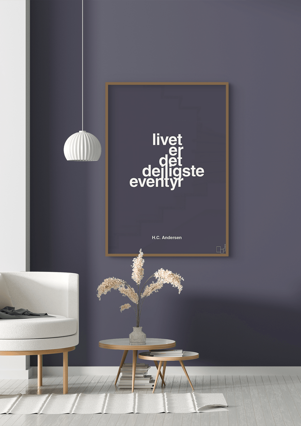 plakat: livet er det dejligste eventyr - lapis blue-Forfatter-A1two3