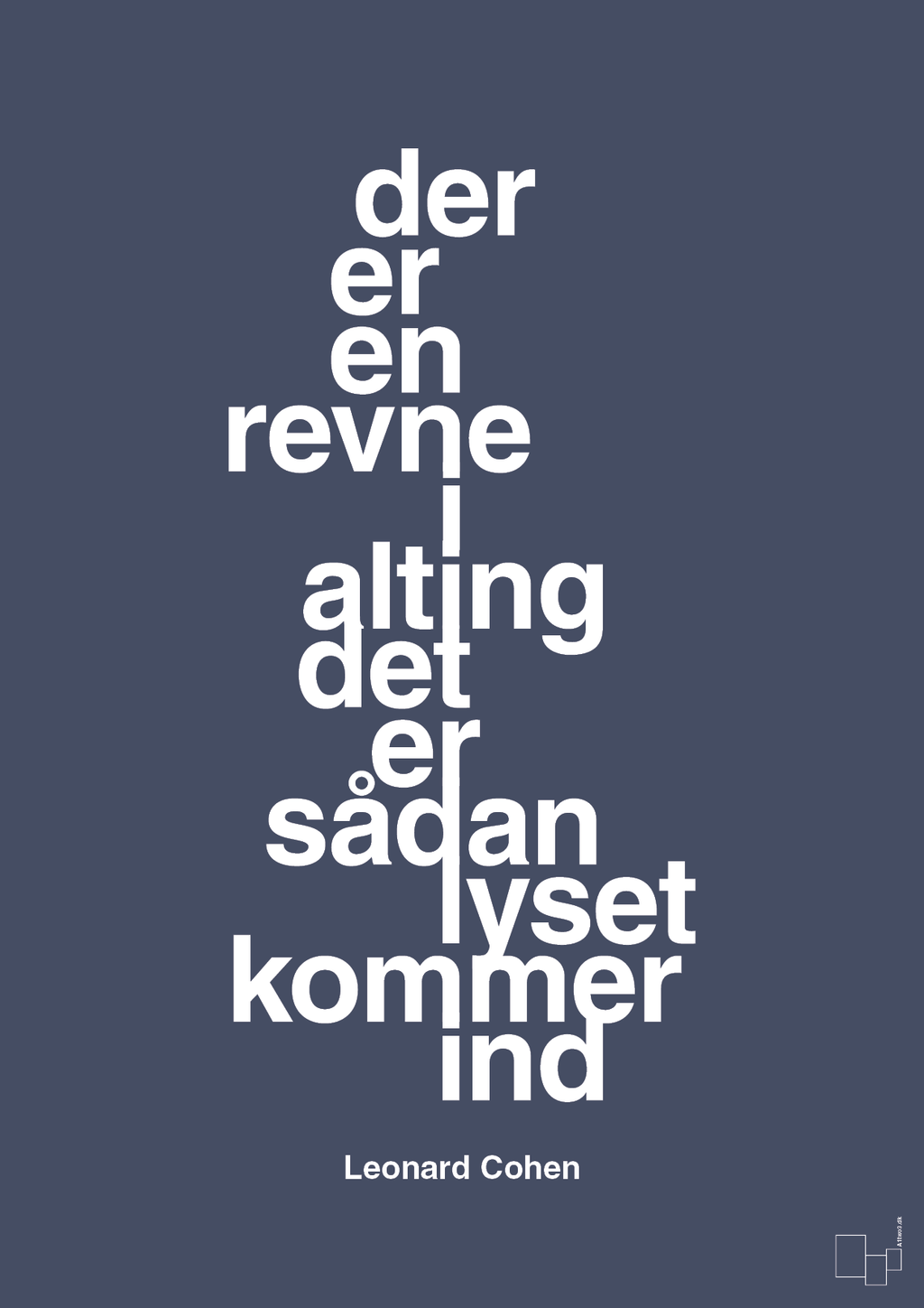 Der er en revne i alting det er sådan lyset kommer ind - petrol-Musiker-A1two3
