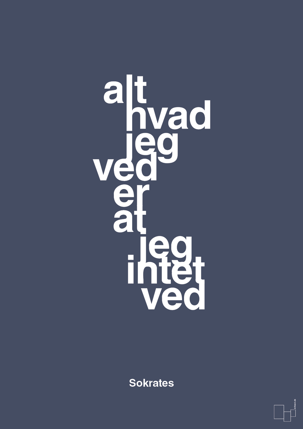 Alt hvad jeg ved er at jeg intet ved - petrol-Filosof-A1two3