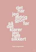plakat: det har jeg aldrig gjort før så det klarer jeg helt sikkert - bubble shell-Børnebogsfigur-A1two3