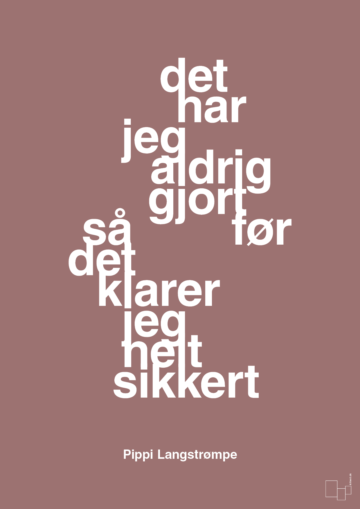 plakat: det har jeg aldrig gjort før så det klarer jeg helt sikkert - plum-Børnebogsfigur-A1two3