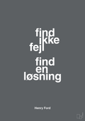 plakat: find ikke fejl find en løsning - graphic charcoal-Opfinder-A1two3