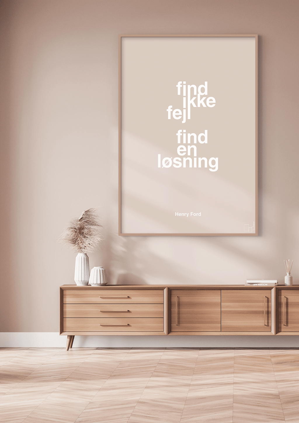 plakat: find ikke fejl find en løsning - jade-Opfinder-A1two3