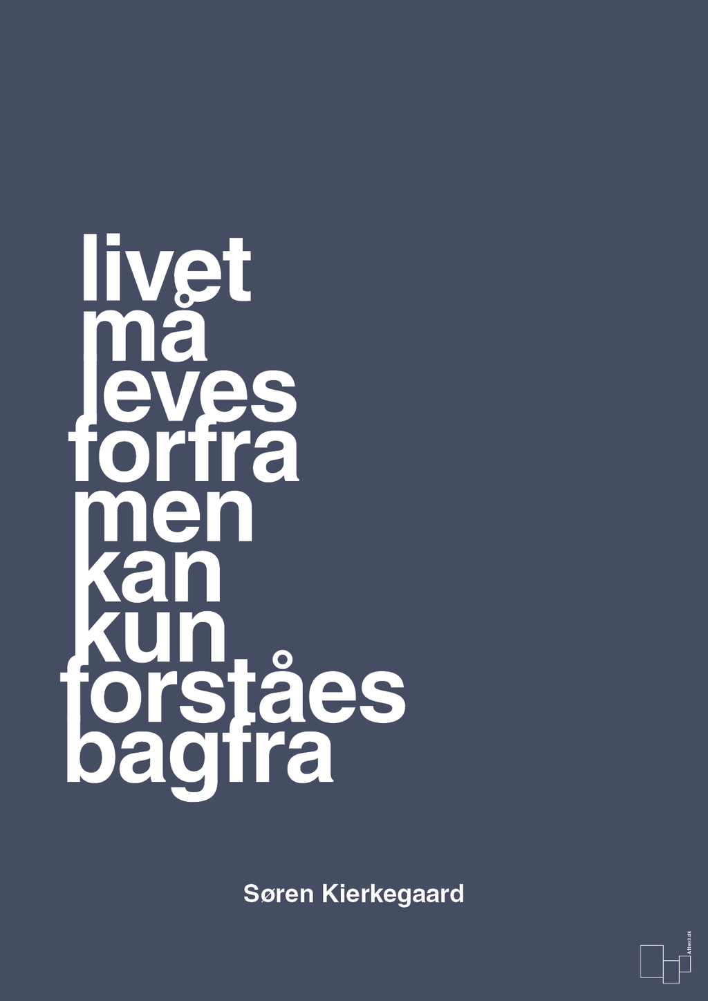 Livet må leves forfra men kan kun forstås bagfra - petrol-Filosof-A1two3