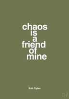plakat: chaos is a friend of mine - secret meadow-Musiker-A1two3