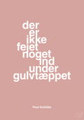 plakat: der er ikke fejet noget ind under gulvtæppet - bubble shell-Politikker-A1two3