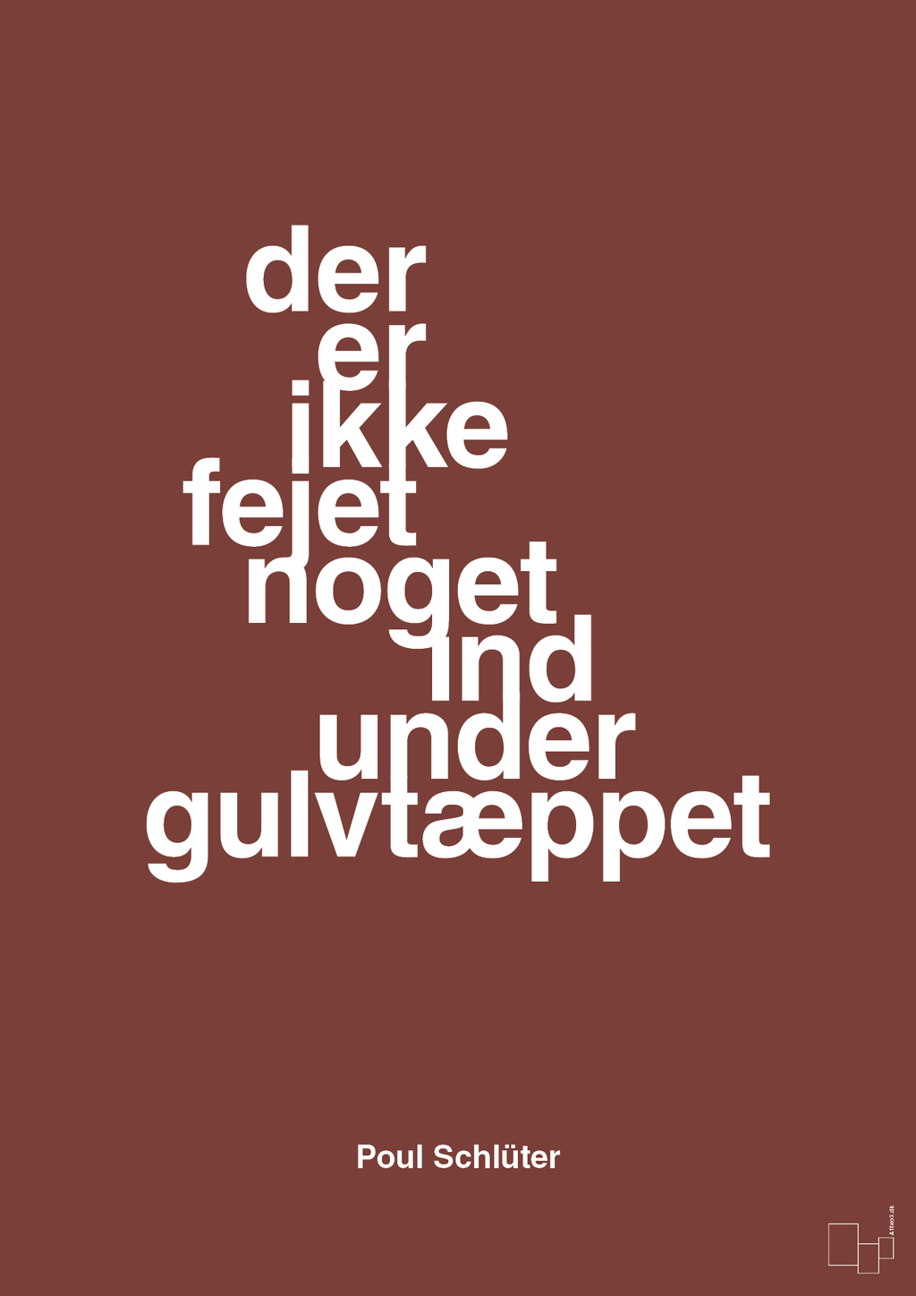 plakat: der er ikke fejet noget ind under gulvtæppet - red pepper-Politikker-A1two3