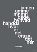 plakat: hvor er det crazy det her - graphic charcoal-Politikker-A1two3