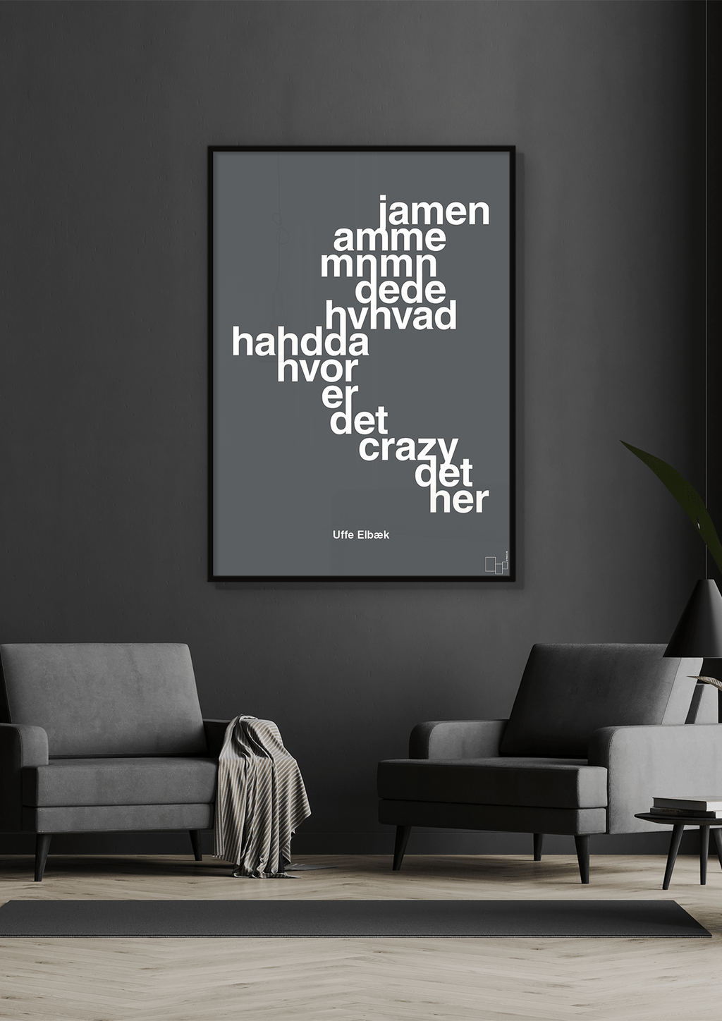 plakat: hvor er det crazy det her - honeycomb-Politikker-A1two3
