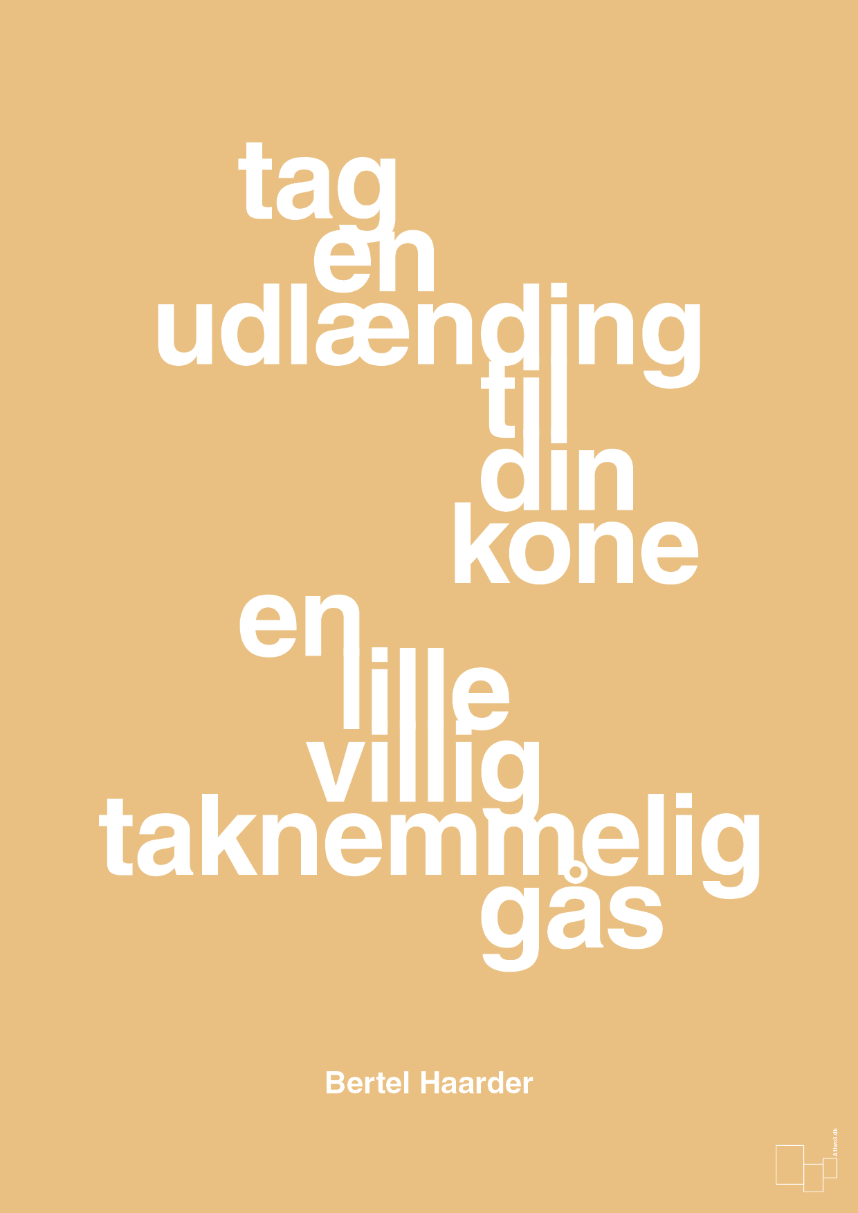 plakat: tag en udlænding som din kone - charismatic-Politikker-A1two3
