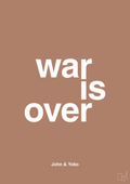 plakat: war is over - cider spice-Musiker-A1two3
