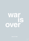 plakat: war is over - light drizzle-Musiker-A1two3