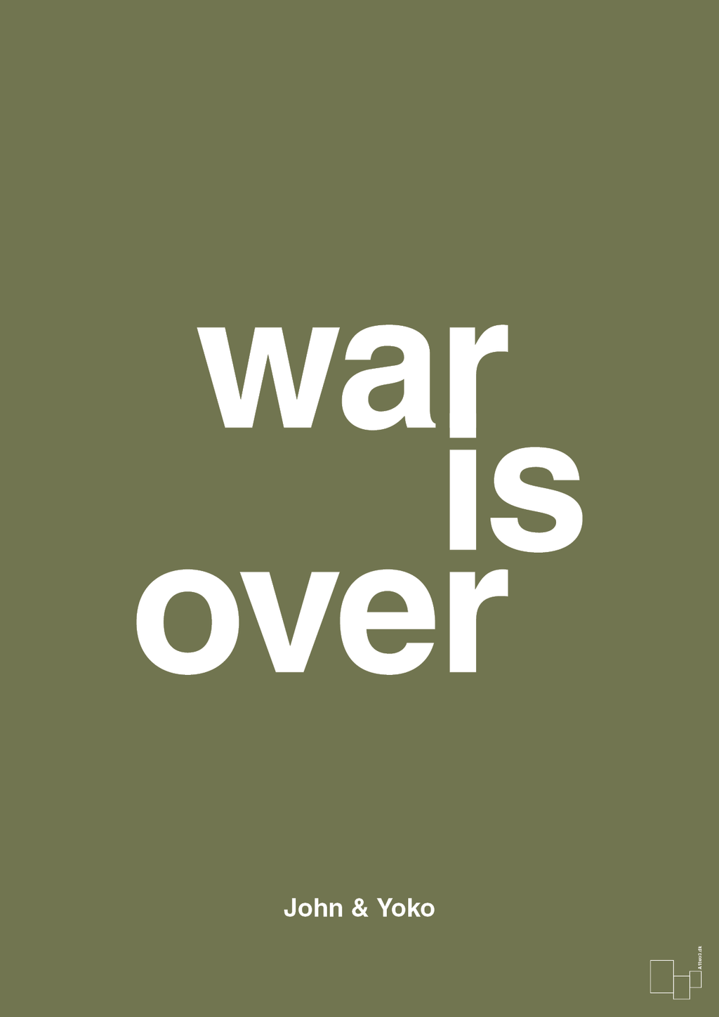 plakat: war is over - secret meadow-Musiker-A1two3