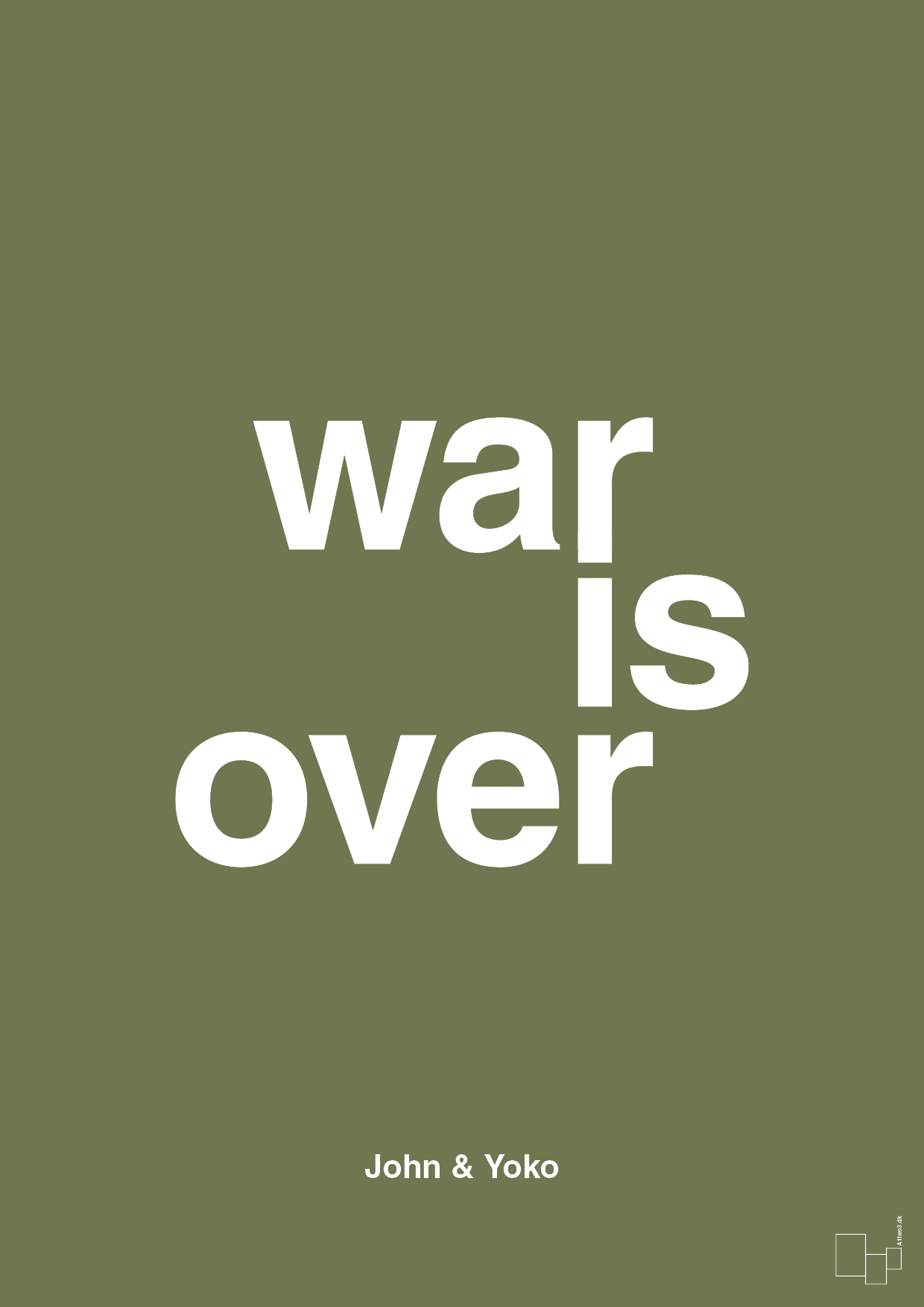 plakat: war is over - secret meadow-Musiker-A1two3