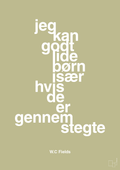 plakat: jeg kan godt lide børn især hvis de er gennemstegte - back to nature-Skuespiller-A1two3