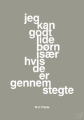 plakat: jeg kan godt lide børn især hvis de er gennemstegte - battleship gray-Skuespiller-A1two3
