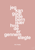 plakat: jeg kan godt lide børn især hvis de er gennemstegte - bubble shell-Skuespiller-A1two3