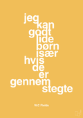 plakat: jeg kan godt lide børn især hvis de er gennemstegte - honeycomb-Skuespiller-A1two3