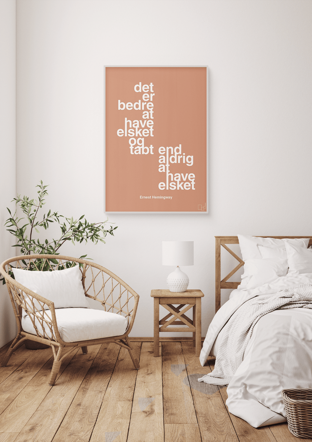 plakat: det er bedre at have elsket og tabt end aldrig at have elsket - bubble shell-Forfatter-A1two3