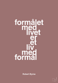 plakat: formålet med livet er et liv med formål - plum-Skakspiller-A1two3