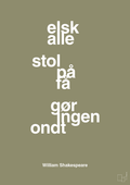 plakat: elsk alle stol på få gør ingen ondt - misty forrest-Forfatter-A1two3