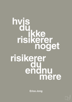 plakat: hvis du ikke risikerer noget risikerer du endnu mere - battleship gray-Forfatter-A1two3