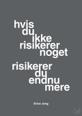 plakat: hvis du ikke risikerer noget risikerer du endnu mere - graphic charcoal-Forfatter-A1two3