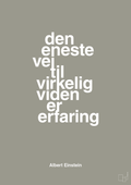 plakat: den eneste vej til virkelig viden er erfaring - battleship gray-Fysiker-A1two3