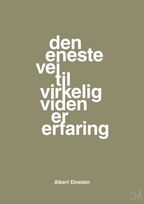 plakat: den eneste vej til virkelig viden er erfaring - misty forrest-Fysiker-A1two3