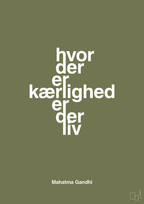 plakat: hvor der er kærlighed er der liv - secret meadow-Politikker-A1two3