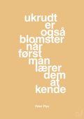 plakat: ukrudt er også blomster når man først lærer dem at kende - charismatic-Børnebogsfigur-A1two3