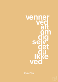 plakat: venner ved alt om dig selv det du ikke ved - charismatic-Børnebogsfigur-A1two3