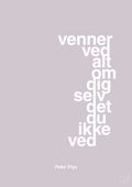 plakat: venner ved alt om dig selv det du ikke ved - dusty lilac-Børnebogsfigur-A1two3