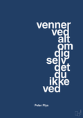 plakat: venner ved alt om dig selv det du ikke ved - lapis blue-Børnebogsfigur-A1two3