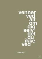 plakat: venner ved alt om dig selv det du ikke ved - misty forrest-Børnebogsfigur-A1two3