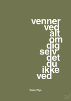 plakat: venner ved alt om dig selv det du ikke ved - secret meadow-Børnebogsfigur-A1two3