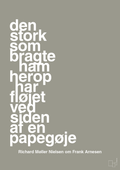 plakat: den stork som bragte ham herop har fløjet ved siden af en papegøje - battleship gray-Fodbold-A1two3