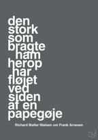 plakat: den stork som bragte ham herop har fløjet ved siden af en papegøje - graphic charcoal-Fodbold-A1two3