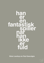 plakat: han er en fantastisk spiller når han ikke er fuld - battleship gray-Fodbold-A1two3
