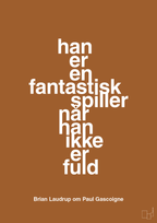 plakat: han er en fantastisk spiller når han ikke er fuld - cognac-Fodbold-A1two3