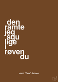 plakat: den ramte jeg sgu lige i røven du - dark brown-Fodbold-A1two3