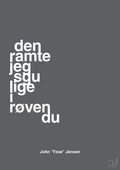 plakat: den ramte jeg sgu lige i røven du - graphic charcoal-Fodbold-A1two3