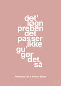 plakat: det løgn preben det passer ikke gu gør det så - bubble shell-Fodbold-A1two3