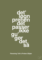 plakat: det løgn preben det passer ikke gu gør det så - secret meadow-Fodbold-A1two3