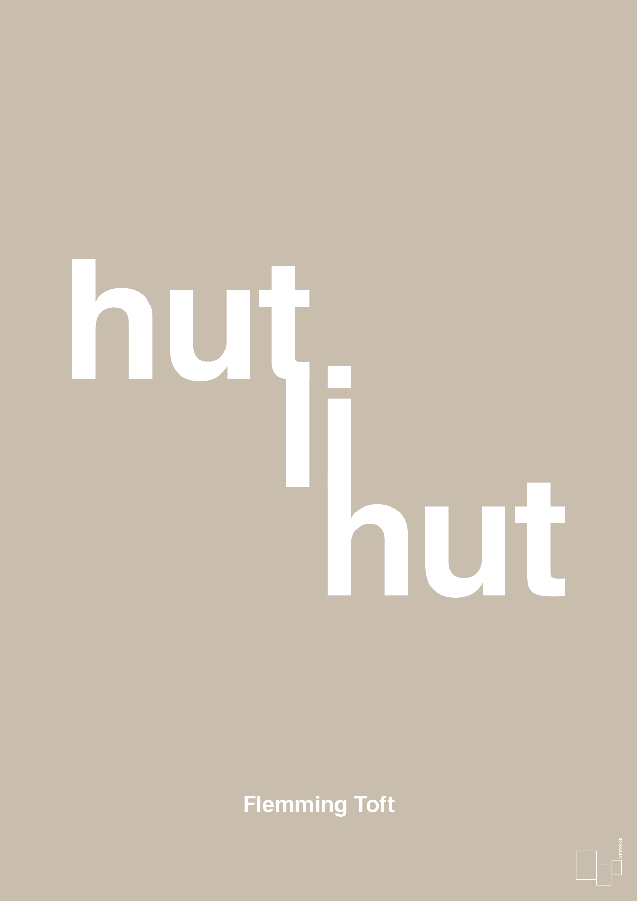plakat: hutlihut - creamy mushroom-Fodbold-A1two3