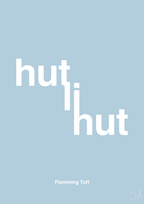 plakat: hutlihut - heavenly blue-Fodbold-A1two3
